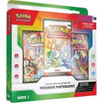 Pok�mon?: collection illustration premiers partenaires?? s�rie?1 (3?cartes promo 2?boosters et 1?page ...
