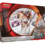 Pokmon jcc collection ursaluna lune cramoisie ex (4 cartes holographiques et 4 boosters de jcc