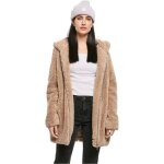 Veste - urban classics - sherpa - femme - marron taupe - 4xl