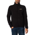 Polaire zippe laato - napapijri - homme - noir