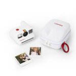 Polaroid - housse rigide pour appareil photo instantan go - matriaux rsistants - blanc