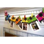 Polaroid pl2x3frclr cadres photo vintage - papier photo 2x3 zink - multicolore