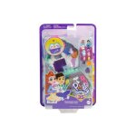Polly pocket - coffret hiver pingouin style creme glacee - avec toboggan igloo - jouet voyage - set mini ...