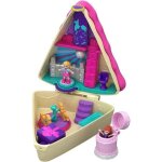 Polly pocket - coffret univers g�teau danniversaire - mini - figurine - jaune - mixte