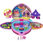 Polly pocket - pollyville - coffret f�te foraine transportable - 4 espaces de jeu et de nombreux accessoires ...
