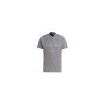 Polo - adidas - frlt pb - gris / rouge - aeroready - freelift - matires recycles