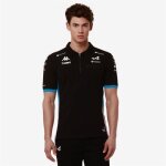 Polo adlam bwt alpine f1 team 2024 pour homme - noir bleu rose - manches courtes - multisport - respirant ...