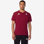 Polo angata 8 fc metz 24 / 25 pour homme - rouge - manches courtes - respirant