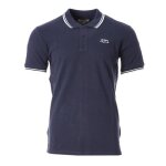 Polo blanc / marine homme lee cooper opan554