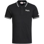 Polo slim fit homme - lonsdale - causton - noir - slim - homme - manches courtes - col polo Polo slim fit homme - lonsdale - causton - noir - slim - homme - manches courtes - col polo