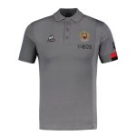 Polo - coq sportif - ogc nice presentation 2023 / 24 - bleu - manches courtes - respirant