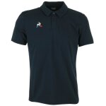 Polo - le coq sportif - presentation - manches courtes - bleu - logo tricolore