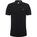 Polo coton levis noir