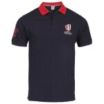 Polo coupe du monde 2023 sportfolio logo - navy - 3xl - homme - rugby - bleu