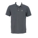 Polo - ea7 emporio armani - slim - col polo - manches courtes - gris