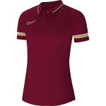 Polo dquipe de football fminin - nike - rouge - manches courtes - respirant