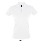 Polo femme - sols - perfect - blanc - manches courtes - respirant