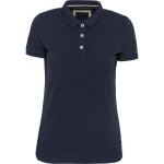 Polo femme kariban vintage - kariban - coupe ajuste - col polo - manches courtes - bleu marine