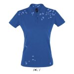 Polo femme - sols - perfect - manches courtes - coupe cintr�e - 100% coton peign� ringspun