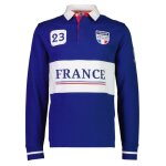 Polo - france - rwc - collection officielle 2023 - coton - mixte - bleu