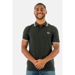 Polo fred perry mm3600 t50 - homme - vert - coupe ajustée - manches courtes - col polo Polo fred perry mm3600 t50 - homme - vert - coupe ajustée - manches courtes - col polo