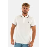Polo fred perry mm3600 t60 - blanc - homme - manches courtes - col polo Polo fred perry mm3600 t60 - blanc - homme - manches courtes - col polo