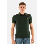 Polo - fred perry - mm3600 y22 - vert - manches courtes - col polo
