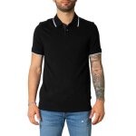 Polo homme armani exchange noir coupe slim col polo