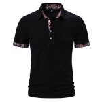 Polo homme bicolore - insfity - 2024 �t� - regular - grande taille