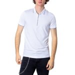 Polo homme armani exchange - blanc - manches courtes - printemps / t