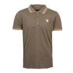 Polo homme - chevignon - liseret sherman - manches courtes - kaki - dgriff