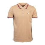 Polo homme - chevignon - sherman - manches courtes - couleur beige - prix dgriff