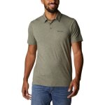 Polo homme - columbia - tech trail - vert - protection solaire upf 50 - omni - wick?