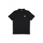 Polo homme - ducati corse - patch bouclier bande officiel motogp - noir