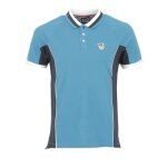 Polo homme ea7 emporio armani - 3gpf83 - pj61z - 1522 - bleu - col polo - manches courtes - coupe ajuste ...