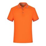 Polo homme ete t - shirt manches courtes casual top respirant - insfity - orange - regular - homme Polo homme ete t - shirt manches courtes casual top respirant - insfity - orange - regular - homme