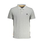 Polo homme gris textile - timberland - sf18610 - t - regular - manches courtes - col polo
