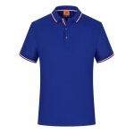 Polo homme insfity - ete t - shirt manches courtes - bleu roi - respirant