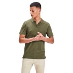 Jack & jones polo homme jjebasic slim vert manches courtes col polo 100% coton