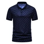 Polo homme manches courtes regular fit À pois casual t - shirt top ete imprime elegant confortable - ... Polo homme manches courtes regular fit À pois casual t - shirt top ete imprime elegant confortable - ...
