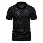 Polo homme manches courtes regular fit À pois casual t - shirt top ete imprime elegant confortable - ... Polo homme manches courtes regular fit À pois casual t - shirt top ete imprime elegant confortable - ...