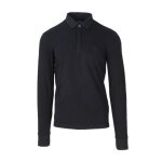 Polo homme noir armani exchange - modle 165212 - manches longues - boutons