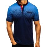 Polo hommes de marque � pois impression t - shirt baggy � manches courtes tee shirt hommemarine