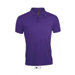 Polo homme - sols - 00571 - violet - manches courtes - regular - col polo