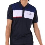 Polo homme sergio tacchini incastro pl - bleu marine / noir / blanc - col polo à 4 boutons - manches ... Polo homme sergio tacchini incastro pl - bleu marine / noir / blanc - col polo à 4 boutons - manches ...