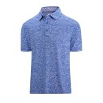 Polo homme t - shirt ete manches courtes couleur unie tops elegant stretch tissu confortable - taille ...