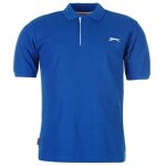 Polo homme - slazenger - bleu royal - manches courtes - col polo - 65% polyester 35% coton