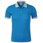 Polo homme sport coton revers tee shirt homme xl � manches courtes v�tement masculin - orange