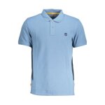 Polo homme timberland - bleu - manches courtes - col polo