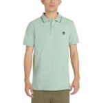Polo homme timberland millers river - vert - manches courtes - col polo